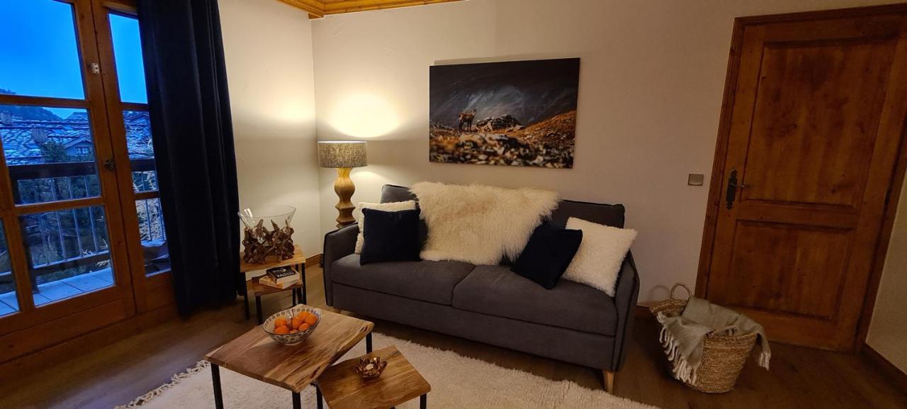 Arc 1950 Appartement De Standing Refuge Du Montagnard, Vue Incroyable Sur Le Montblanc, Skis Aux Pieds Acces Spa Et Piscine Les Arcs  ภายนอก รูปภาพ