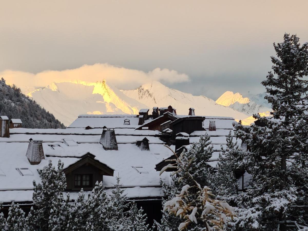 Arc 1950 Appartement De Standing Refuge Du Montagnard, Vue Incroyable Sur Le Montblanc, Skis Aux Pieds Acces Spa Et Piscine Les Arcs  ภายนอก รูปภาพ