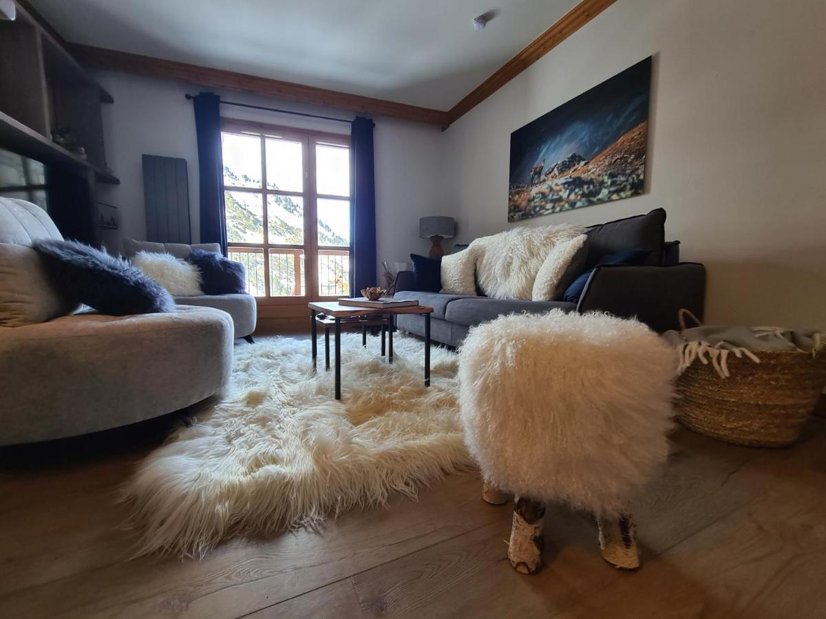 Arc 1950 Appartement De Standing Refuge Du Montagnard, Vue Incroyable Sur Le Montblanc, Skis Aux Pieds Acces Spa Et Piscine Les Arcs  ภายนอก รูปภาพ