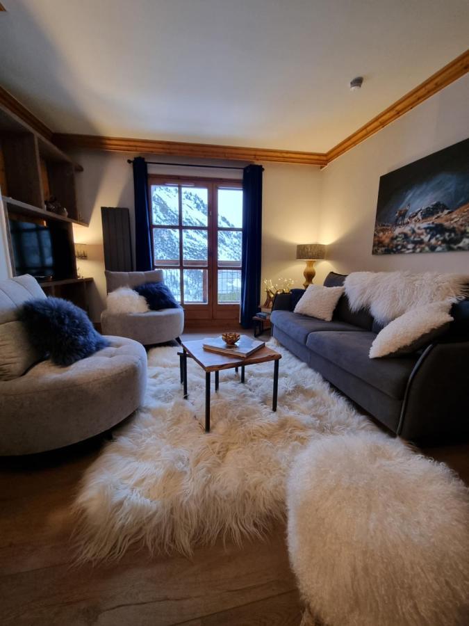 Arc 1950 Appartement De Standing Refuge Du Montagnard, Vue Incroyable Sur Le Montblanc, Skis Aux Pieds Acces Spa Et Piscine Les Arcs  ภายนอก รูปภาพ