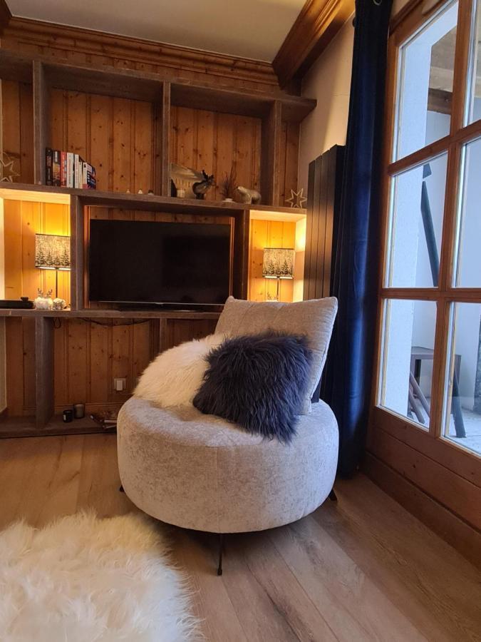 Arc 1950 Appartement De Standing Refuge Du Montagnard, Vue Incroyable Sur Le Montblanc, Skis Aux Pieds Acces Spa Et Piscine Les Arcs  ภายนอก รูปภาพ
